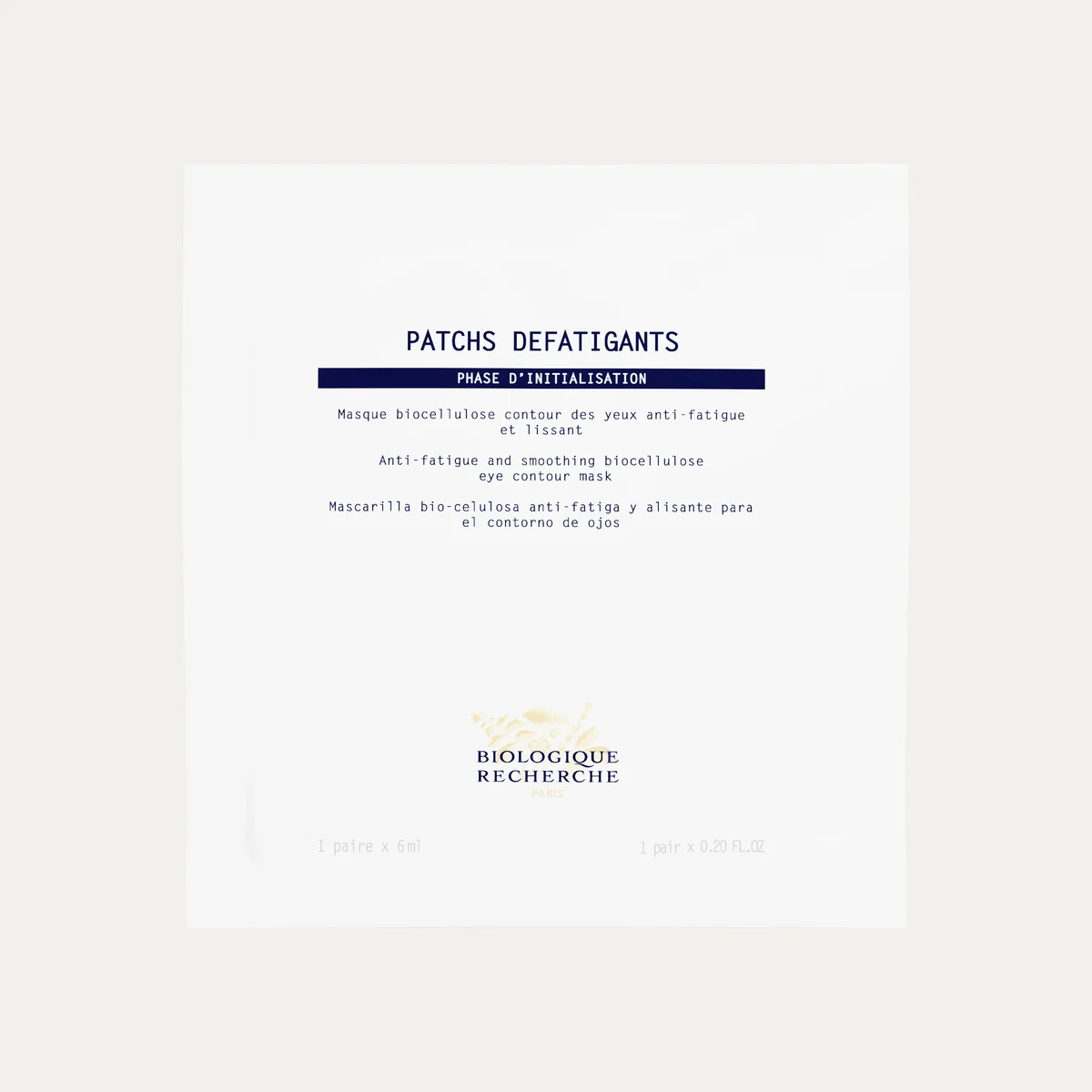 PATCHS DEFATIGANTS 1 SACHET