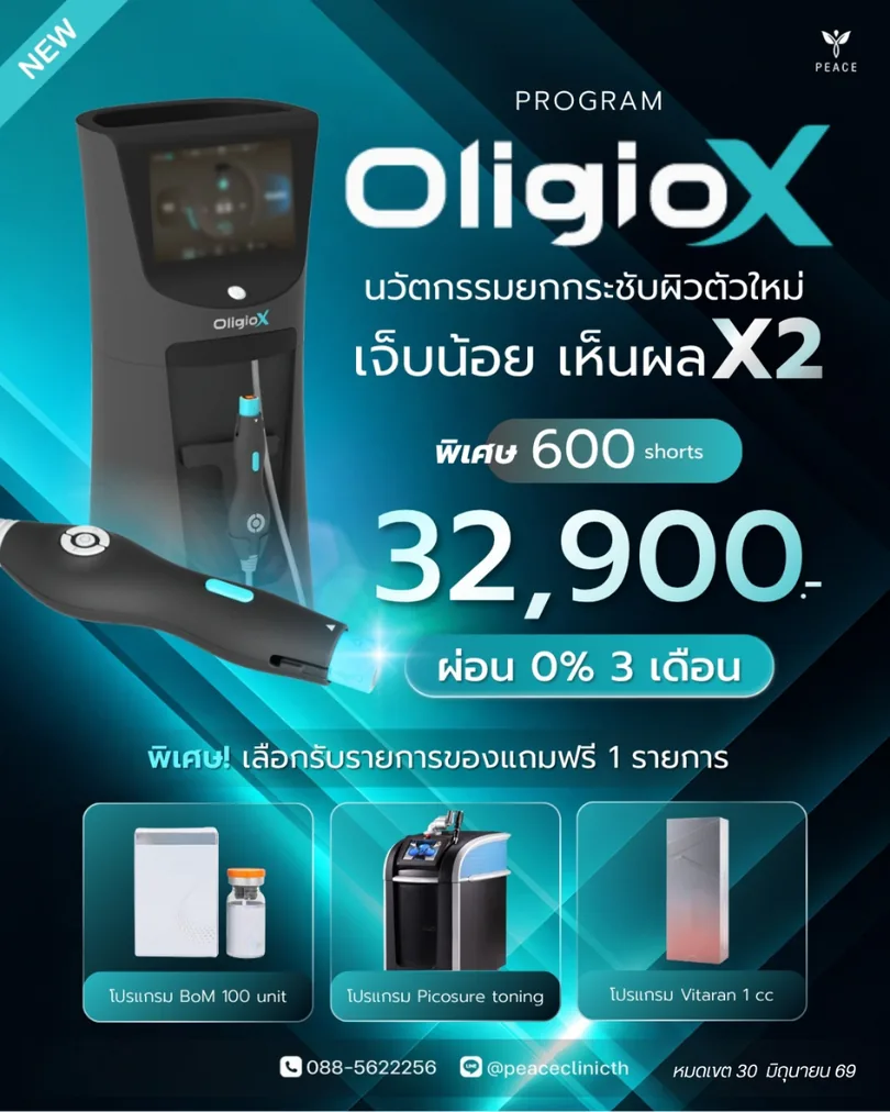 โปรโมชั่นประจำเดือน Peace Clinic แม่สอด 2